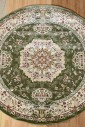 Ковер Iranian Star 2657 green круг